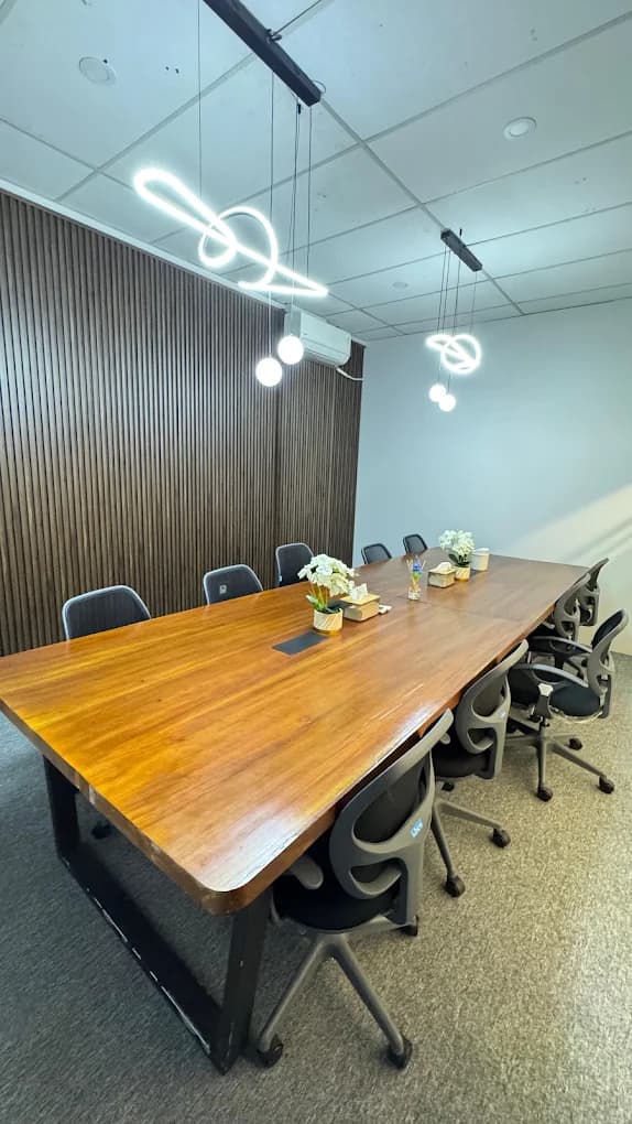 Our workspace and meeting room