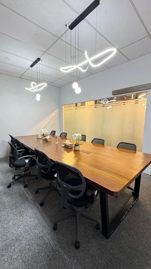 Our workspace and meeting room