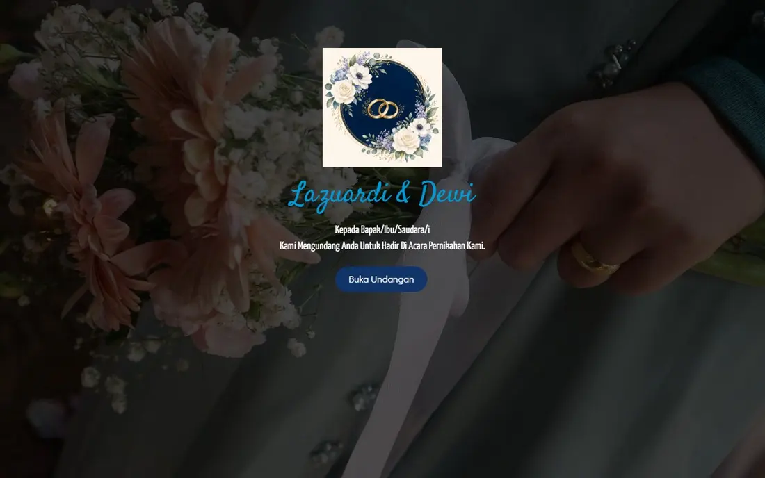 Lazuardi & Dewi Wedding Invitation