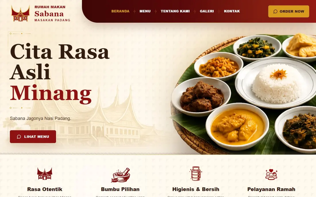 Nasi Padang Sabana