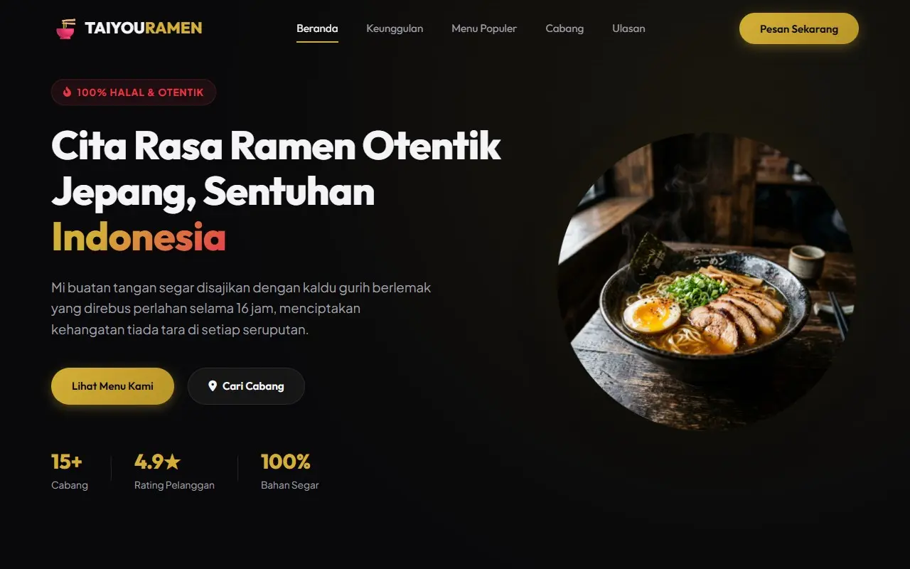 Taiyou Ramen Indonesia